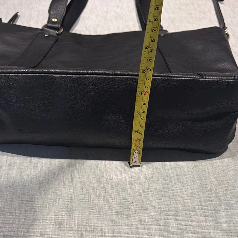 INC International Concepts Black Tote Bag with Versatile Design